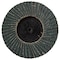 Forney Quick Change Flap Disc, 80 Grit, 3 in 5-Pack of Forney 71983 71616 - alternate 2